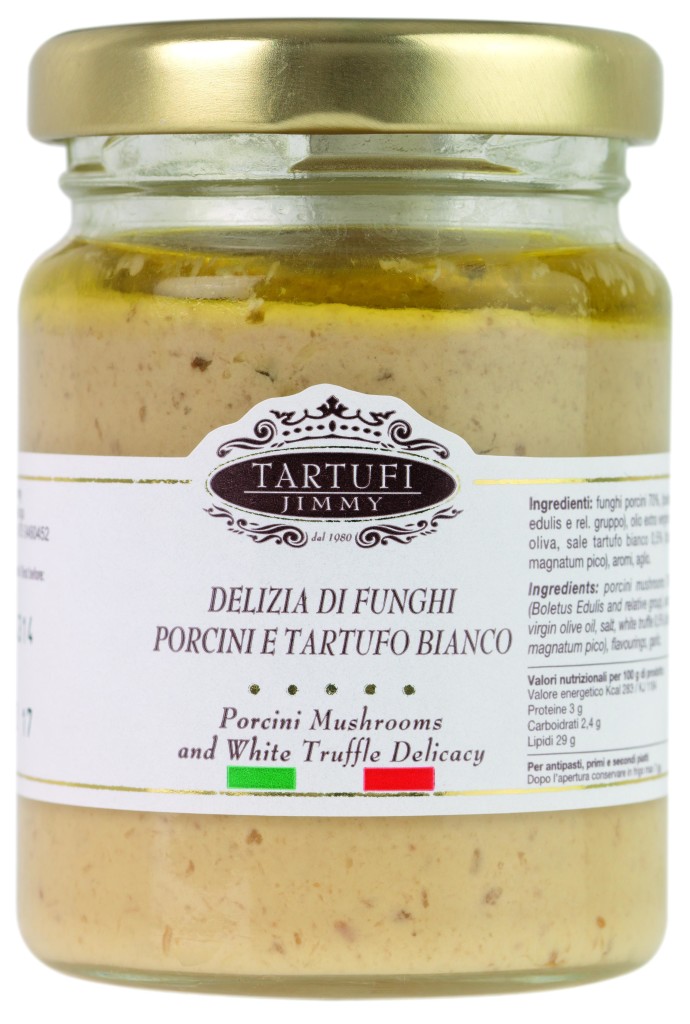 Delizia di funghi porcini e tartufo bianco