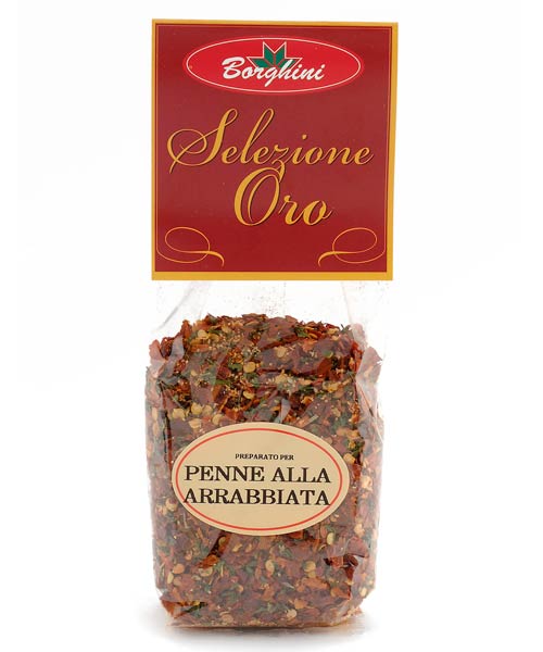 Preparato penne all'arrabiata